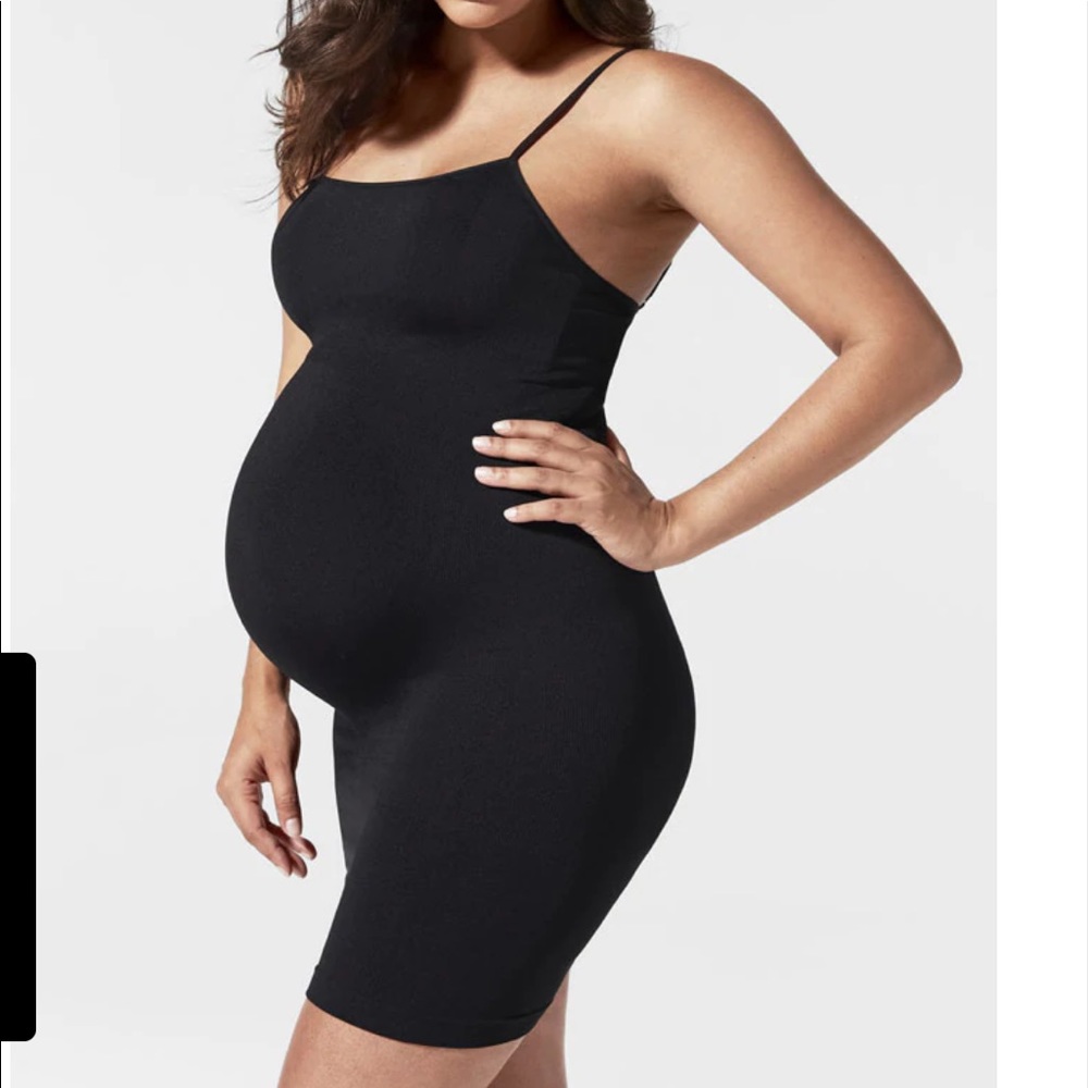 BLANQI Body Cooling Maternity Cami Slip in Black size S/M